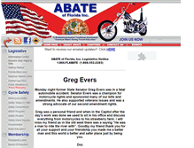 Tablet Screenshot of abateflorida.com